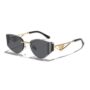 Frameless UV Protection Sunglasses for Men & Women, Modern Metal Frame