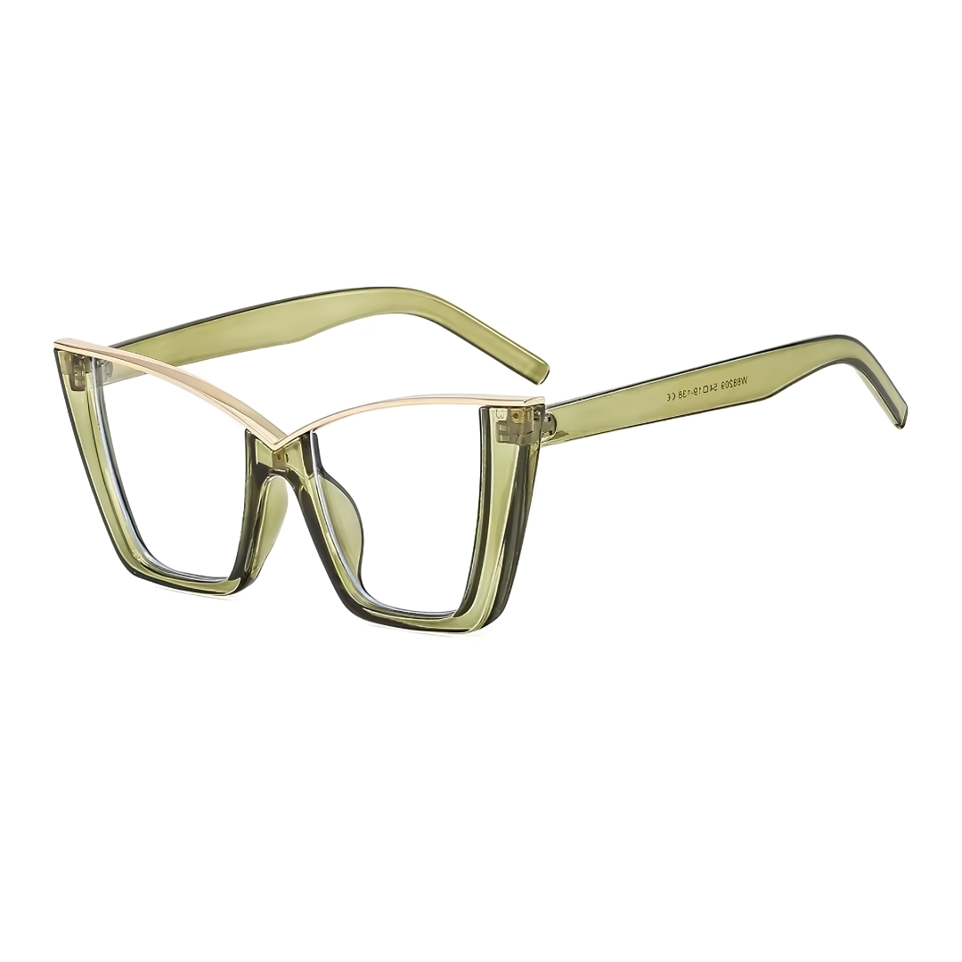 Oversized Cat Eye Blue Light Blocking Glasses for Women, Vintage Fashion