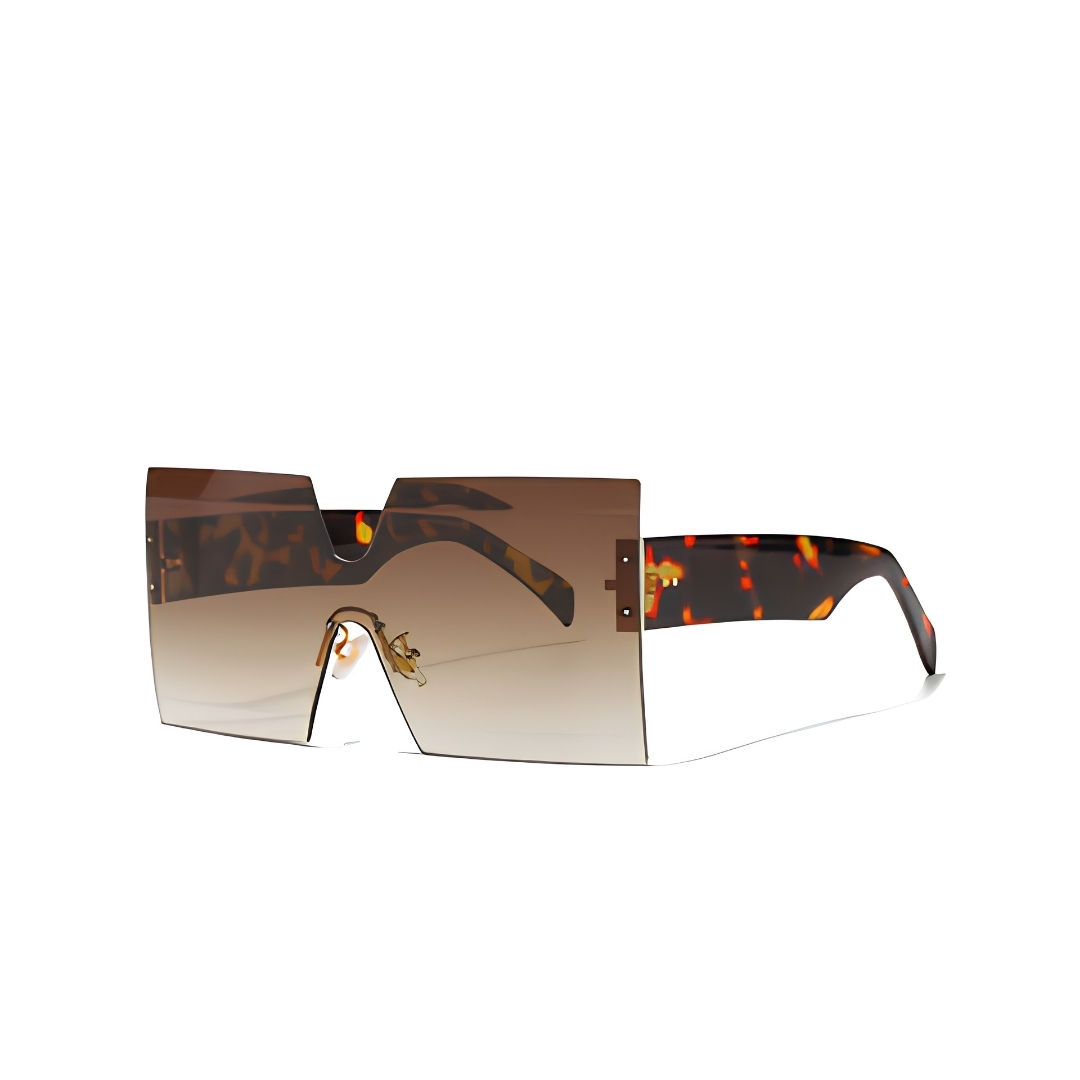 Oversized Square Sunglasses with Large Frame – Samjune Urban Fashion