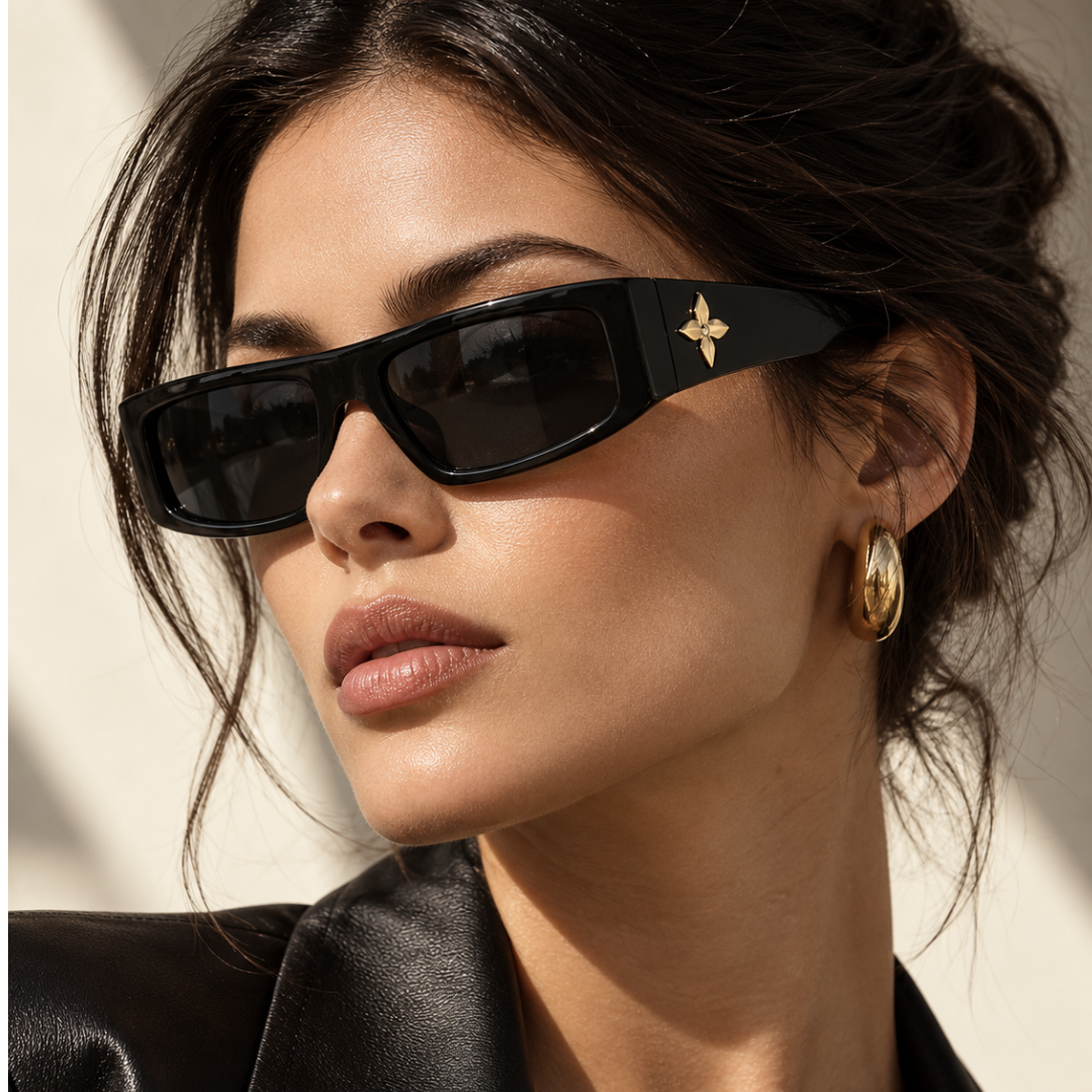 Cat Eye Sunglasses UV400 for Men & Women, Trendy Hip-Hop Fashion – 5376