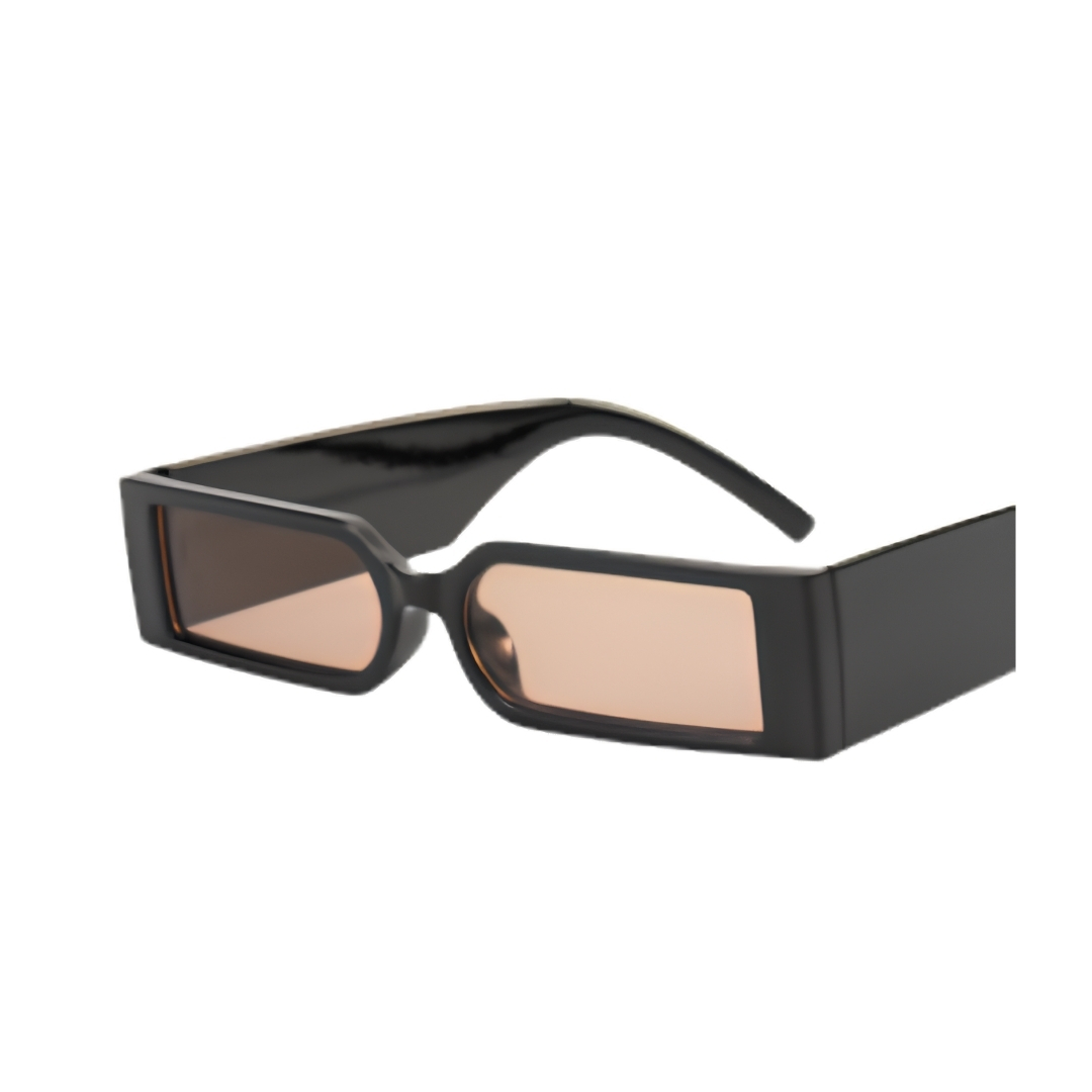 Trendy Square Vintage Sunglasses for Men & Women, Slim Frame & Wide Temples – Samjune