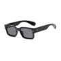 Vintage Square Metal Frame Sunglasses for Men & Women, Retro Rectangle & Oval