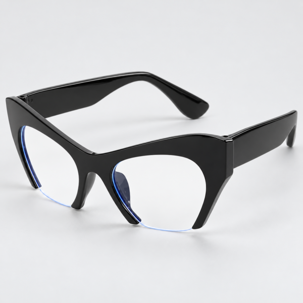 Oversized Vintage Sunglasses with Blue Light Protection for Men & Women