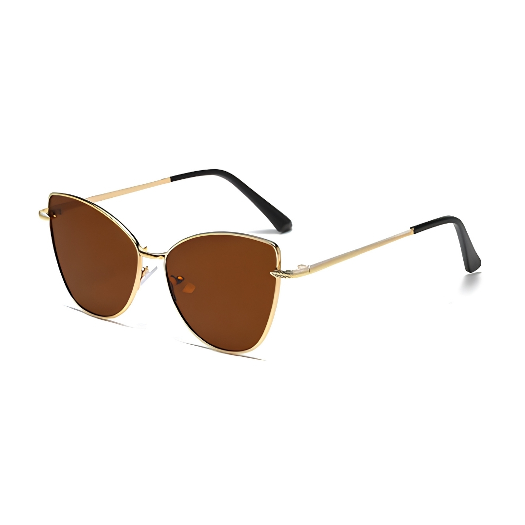 Cat Eye Butterfly Sunglasses for Women, Luxury Metal Frame – Street Fashion