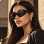 Y2K Sport Sunglasses UV400 for Men & Women, Driving & Cycling Eyewear