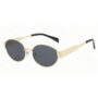 Retro Steampunk Oval Sunglasses UV400, Vintage Metal Frame for Women