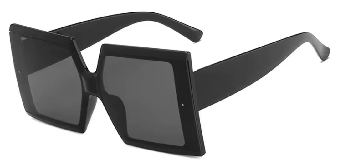 Oversized Square Sunglasses for Women, Fashion Large Frame – Samjune