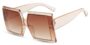 Oversized Square Sunglasses with Large Frame – Samjune Urban Fashion