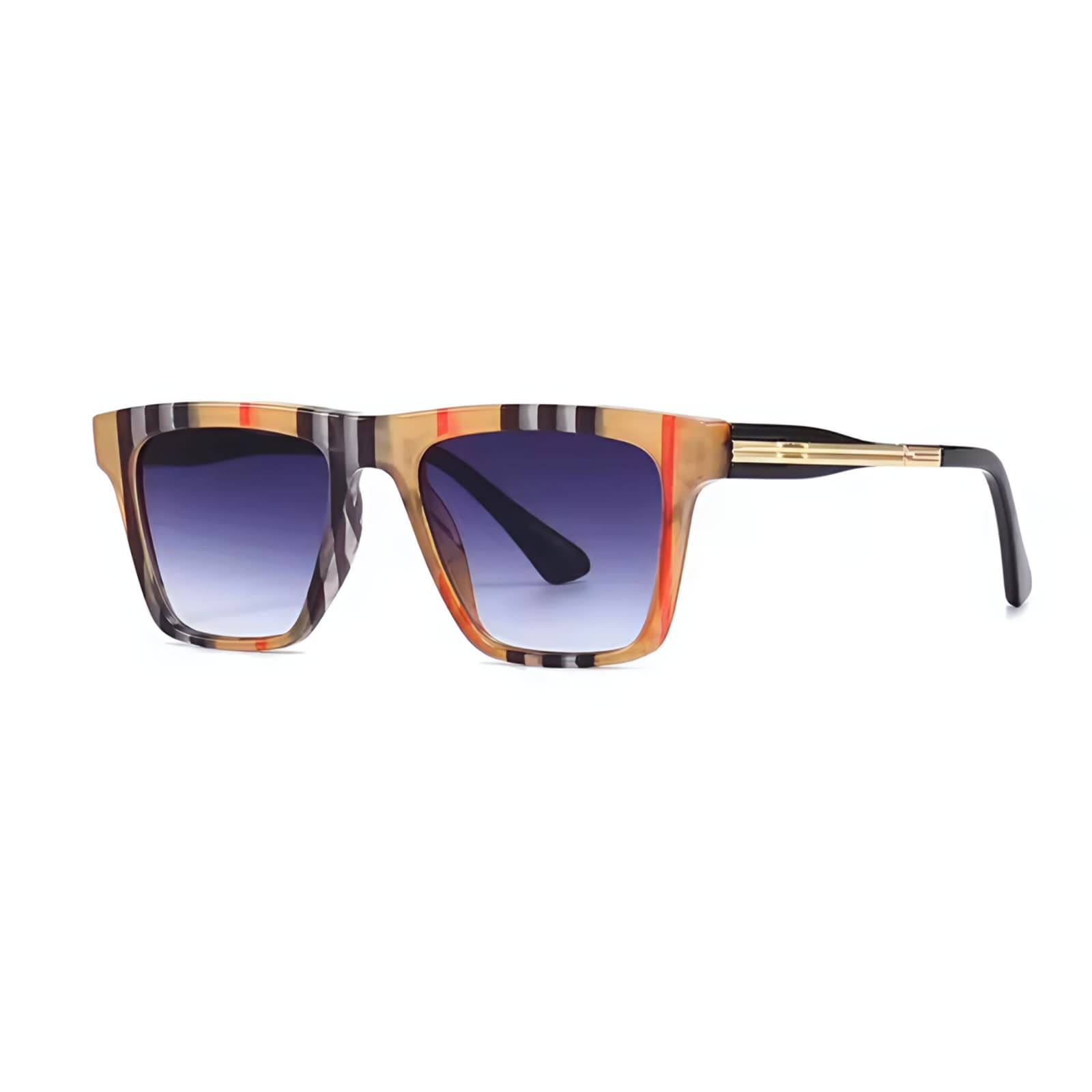 Luxury Square Sunglasses UV400, Vintage Punk Style for Men & Women – 2026